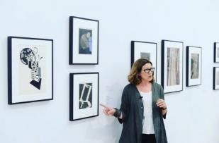Susan Laxton in gallery