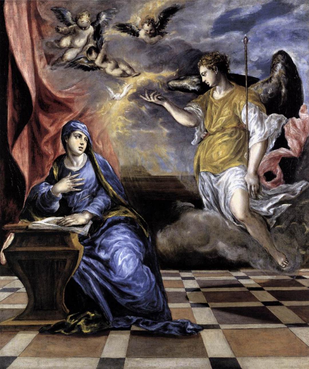 El Greco - Annunciation, ca. 1570-76