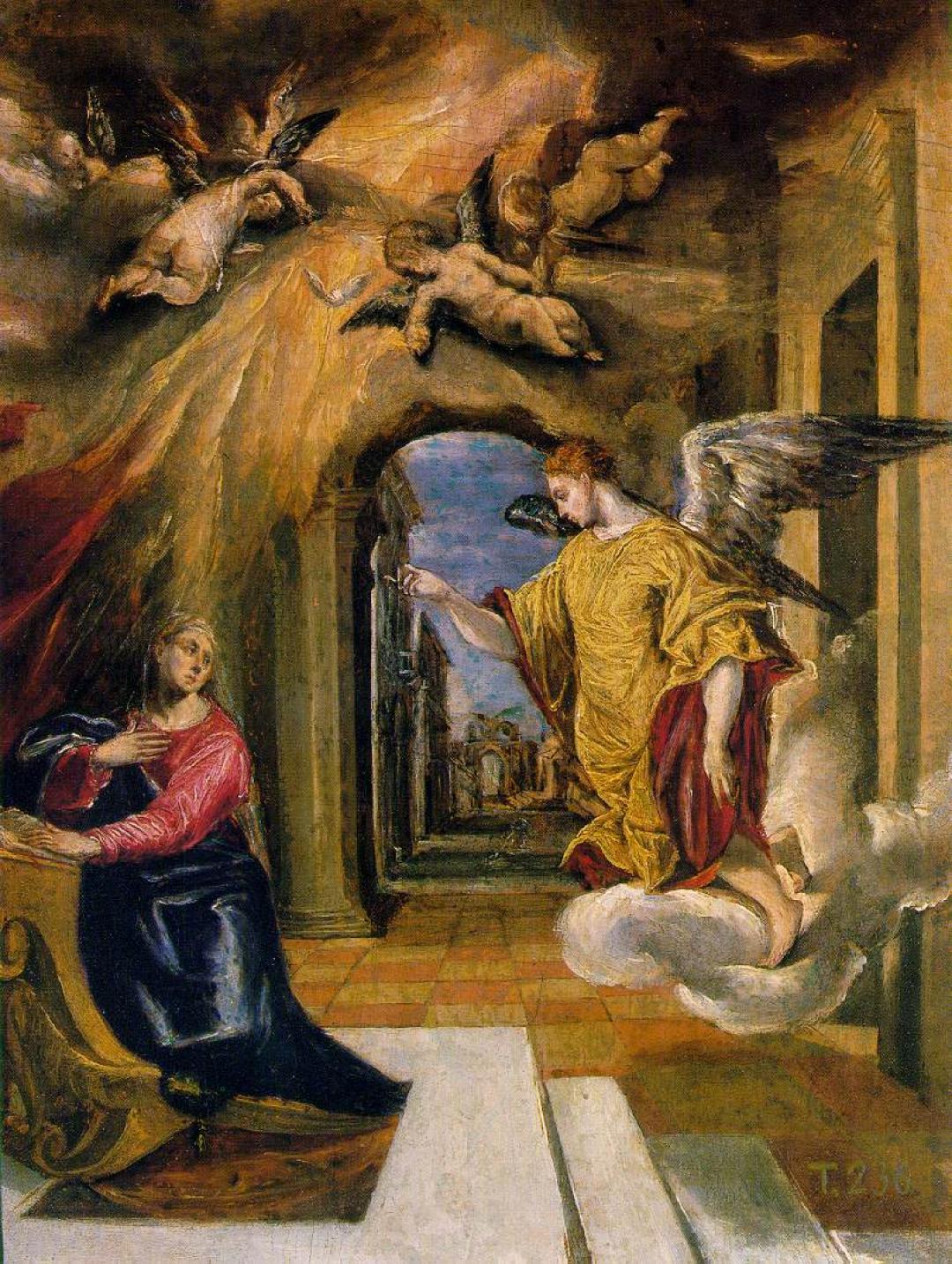El Greco - Annunciation, ca. 1570