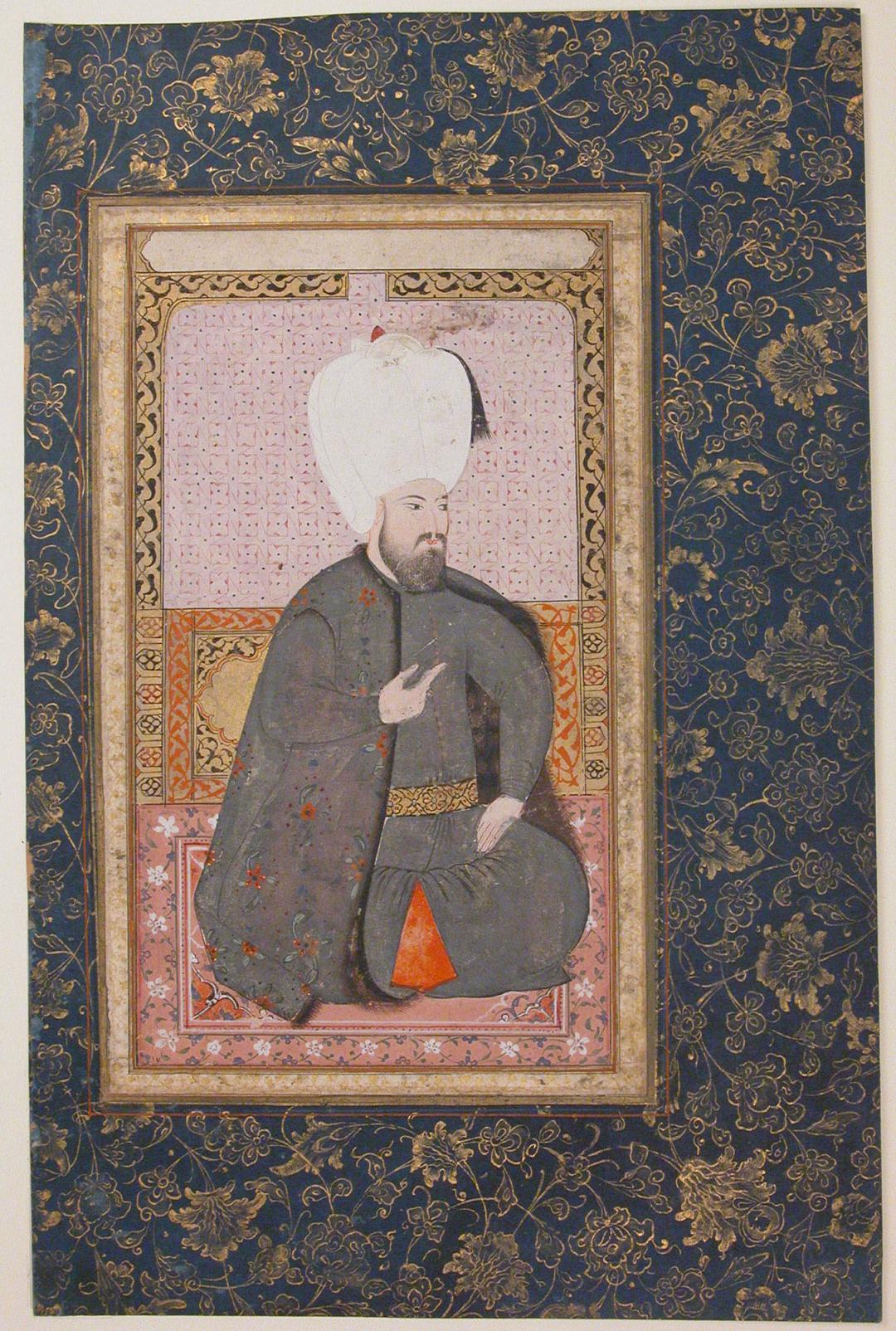 Portrait of Sultan Ahmed I, 1600