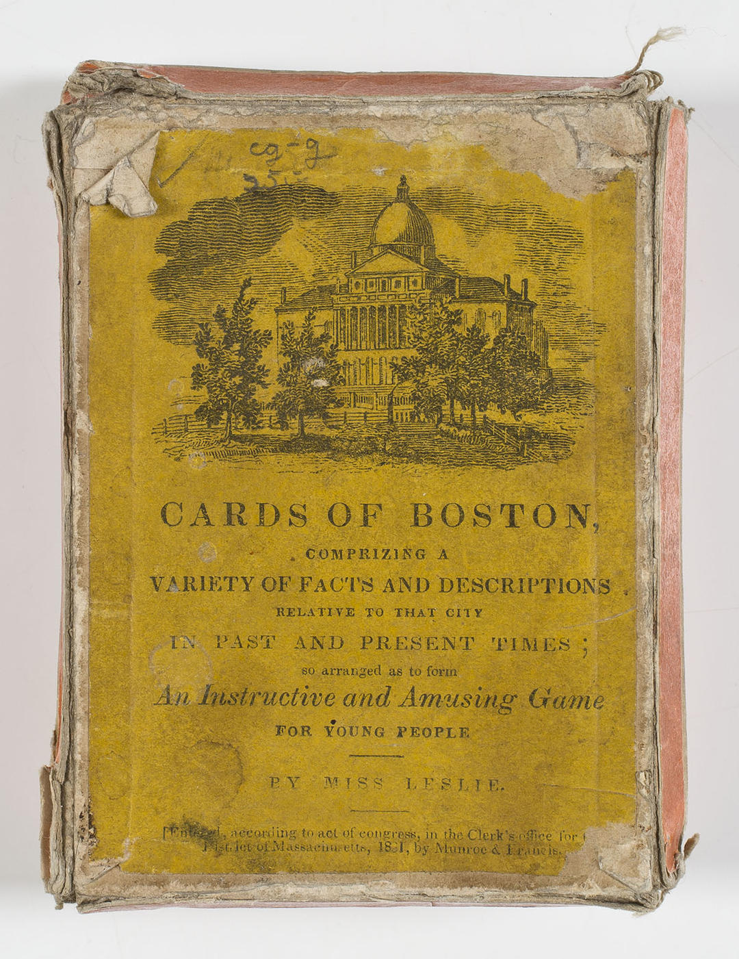 Eliza Leslie, Cards of Boston
