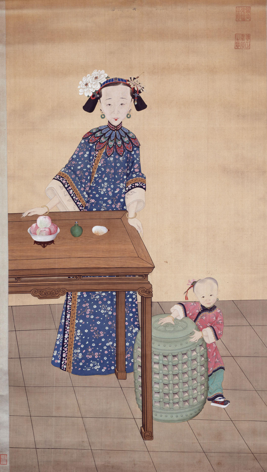 Empress Xiaoquncheng in Informal Dress 